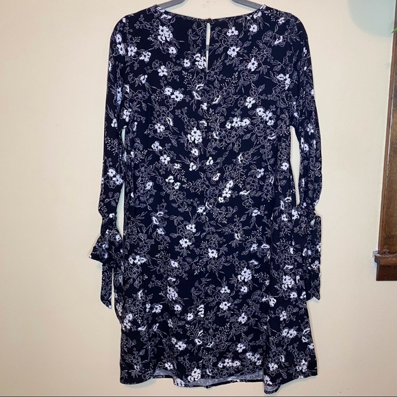 NEW ELLOS Tie Sleeve V-Neck Tunic Sz 10 - Picture 6 of 6